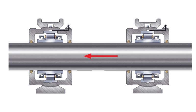 OEB Thermal Growth Non Located Bearing OEBearings SplitBearing SRB